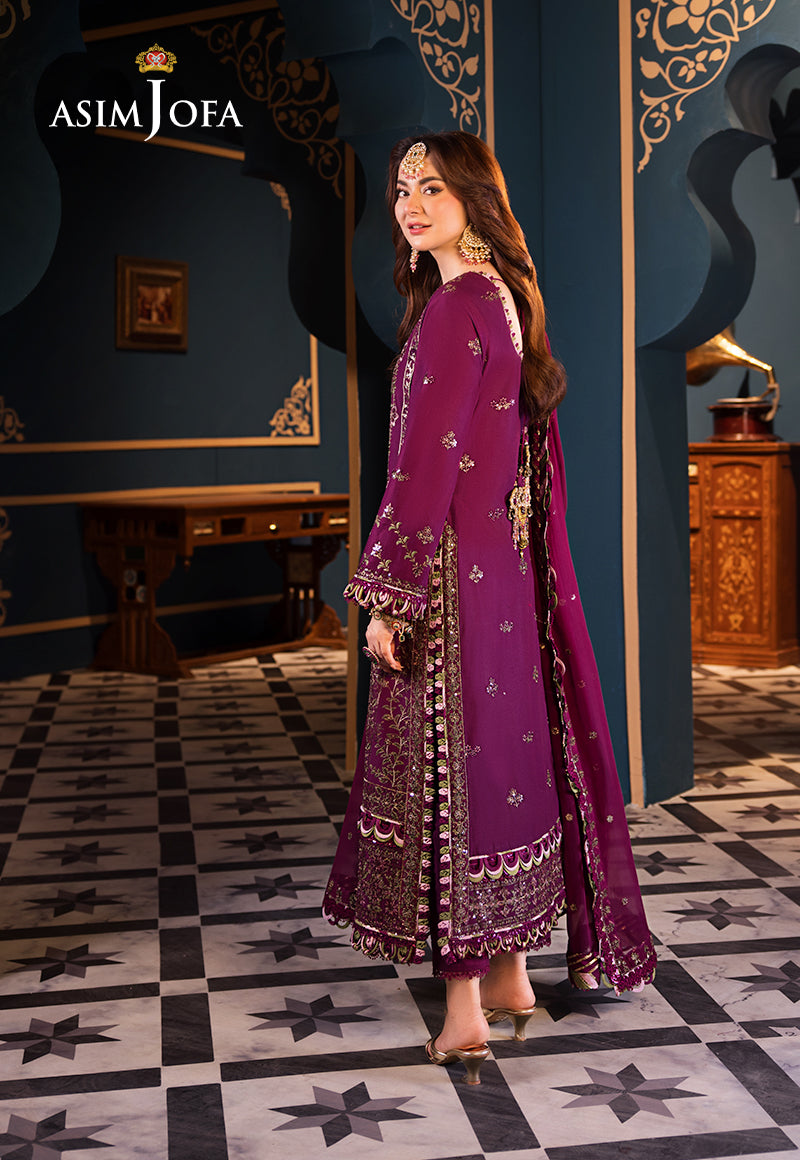 Asim Jofa | Fasana e Ishq Eid Luxury Lawn | AJFI-11 - by - Libasekhas UK - Registered Vendor of : Asim Jofa - 100% Original Designer Dresss