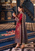 Asim Jofa | Fasana e Ishq Eid Luxury Lawn | AJFI-27 - by - Libasekhas UK - Registered Vendor of : Asim Jofa - 100% Original Designer Dresss