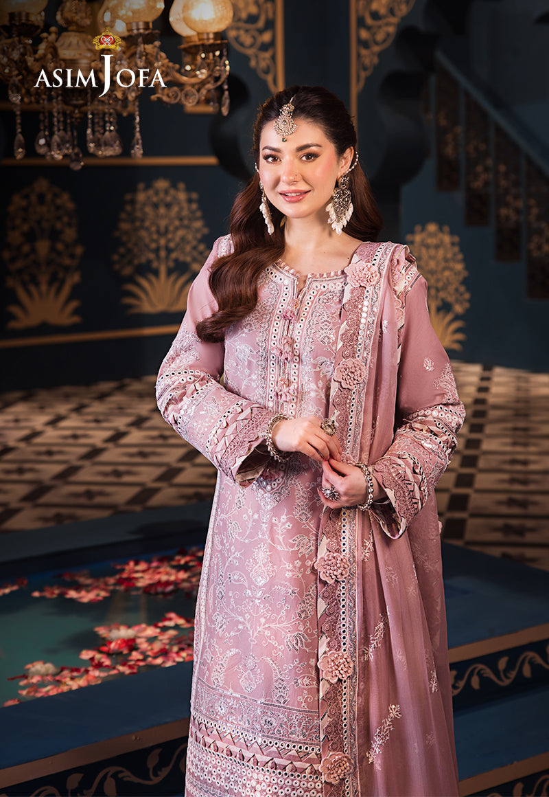 Asim Jofa | Fasana e Ishq Eid Luxury Lawn | AJFI-02 - by - Libasekhas UK - Registered Vendor of : Asim Jofa - 100% Original Designer Dresss