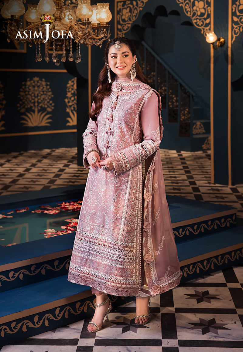 Asim Jofa | Fasana e Ishq Eid Luxury Lawn | AJFI-02 - by - Libasekhas UK - Registered Vendor of : Asim Jofa - 100% Original Designer Dresss