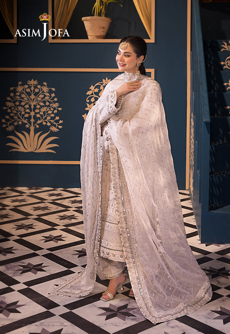 Asim Jofa | Fasana e Ishq Eid Luxury Lawn | AJFI-08 - by - Libasekhas UK - Registered Vendor of : Asim Jofa - 100% Original Designer Dresss