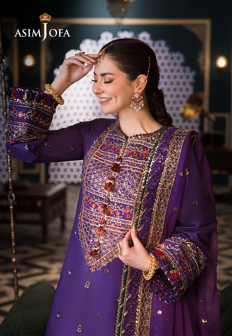 Asim Jofa | Fasana e Ishq Eid Luxury Lawn | AJFI-16 - by - Libasekhas UK - Registered Vendor of : Asim Jofa - 100% Original Designer Dresss