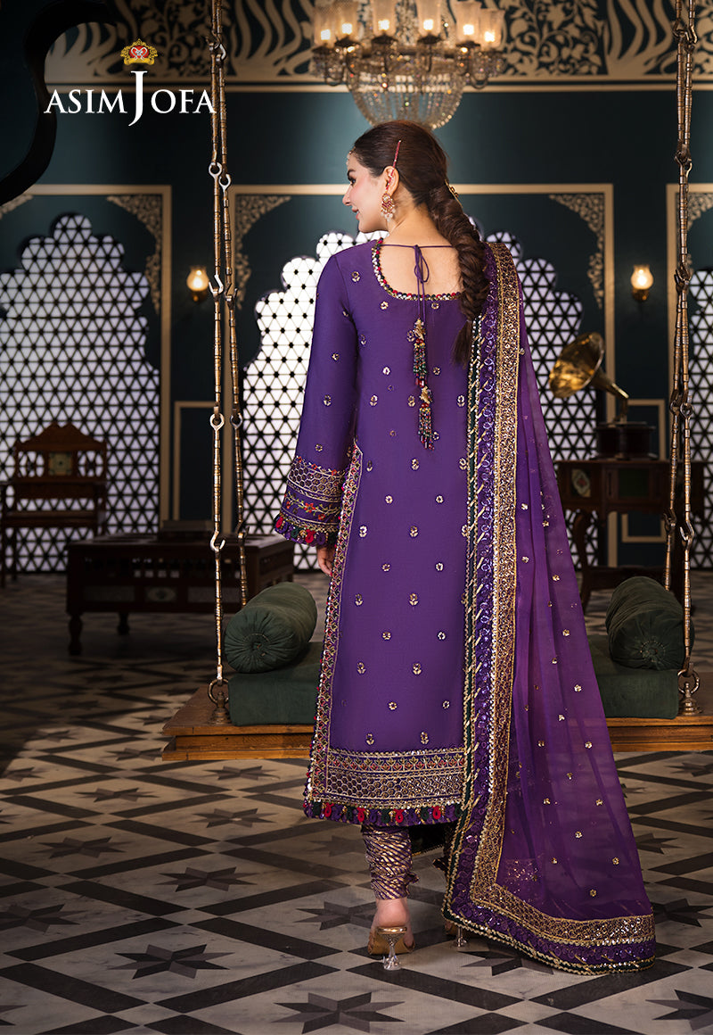 Asim Jofa | Fasana e Ishq Eid Luxury Lawn | AJFI-16 - by - Libasekhas UK - Registered Vendor of : Asim Jofa - 100% Original Designer Dresss