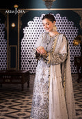 Asim Jofa | Fasana e Ishq Eid Luxury Lawn | AJFI-28 - by - Libasekhas UK - Registered Vendor of : Asim Jofa - 100% Original Designer Dresss