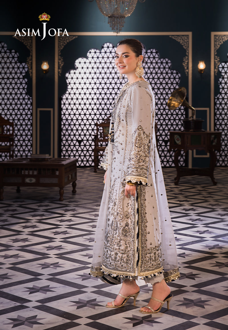 Asim Jofa | Fasana e Ishq Eid Luxury Lawn | AJFI-28 - by - Libasekhas UK - Registered Vendor of : Asim Jofa - 100% Original Designer Dresss