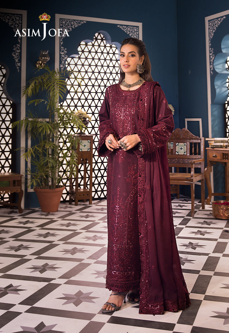 Asim Jofa | Fasana e Ishq Eid Luxury Lawn | AJFI-09 - by - Libasekhas UK - Registered Vendor of : Asim jofa - 100% Original Designer Dresss