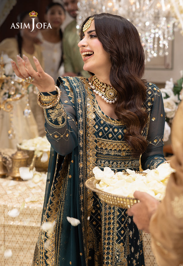 Asim Jofa | Shehnai Festive Collection | AJSH-18 - by - Libasekhas UK - Registered Vendor of : Asim Jofa - 100% Original Designer Dresss