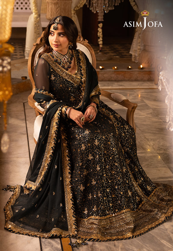Asim Jofa | Shehnai Festive Collection | AJSH-05 - by - Libasekhas UK - Registered Vendor of : Asim Jofa - 100% Original Designer Dresss