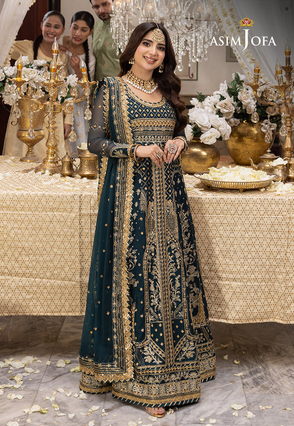 Asim Jofa | Shehnai Festive Collection | AJSH-18 - by - Libasekhas UK - Registered Vendor of : Asim Jofa - 100% Original Designer Dresss