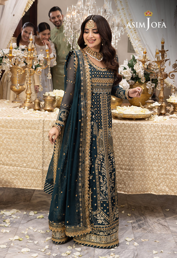 Asim Jofa | Shehnai Festive Collection | AJSH-18 - by - Libasekhas UK - Registered Vendor of : Asim Jofa - 100% Original Designer Dresss