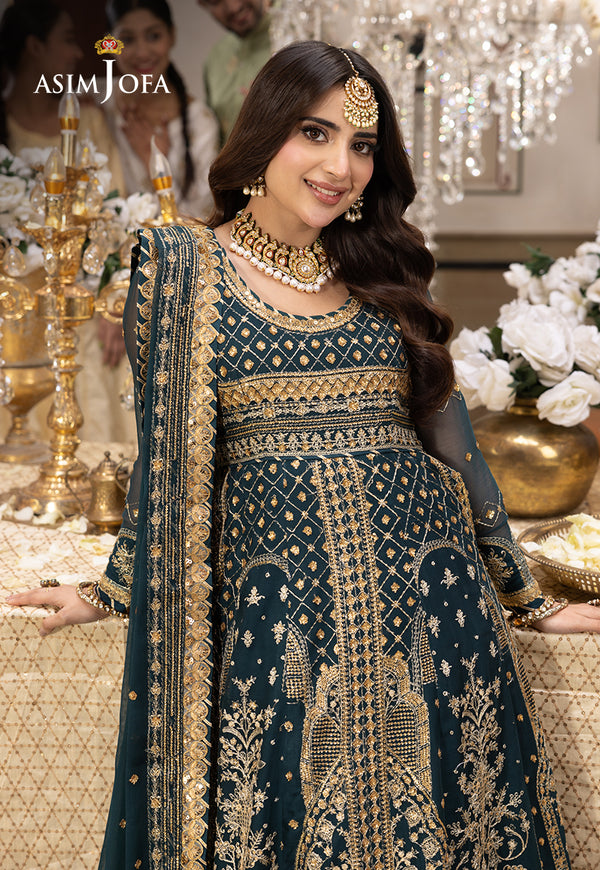 Asim Jofa | Shehnai Festive Collection | AJSH-18 - by - Libasekhas UK - Registered Vendor of : Asim Jofa - 100% Original Designer Dresss