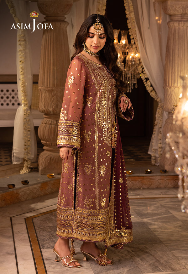 Asim Jofa | Shehnai Festive Collection | AJSH-17 - by - Libasekhas UK - Registered Vendor of : Asim Jofa - 100% Original Designer Dresss