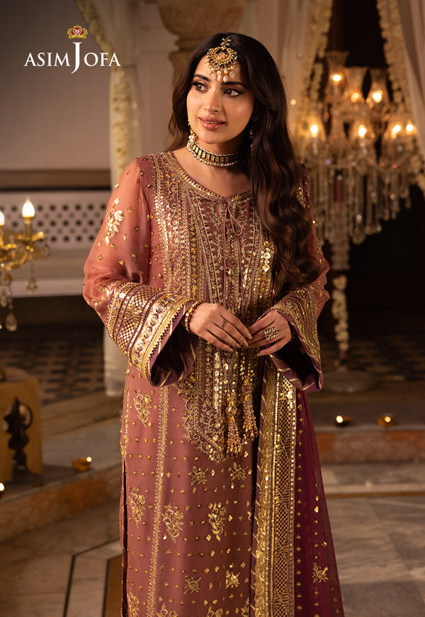 Asim Jofa | Shehnai Festive Collection | AJSH-17 - by - Libasekhas UK - Registered Vendor of : Asim Jofa - 100% Original Designer Dresss