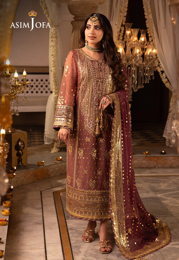 Asim Jofa | Shehnai Festive Collection | AJSH-17 - by - Libasekhas UK - Registered Vendor of : Asim Jofa - 100% Original Designer Dresss