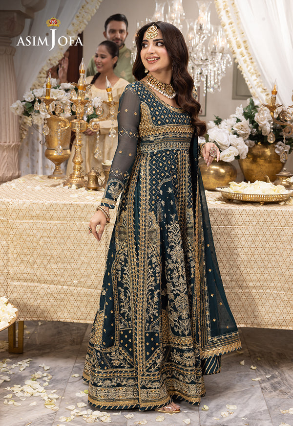 Asim Jofa | Shehnai Festive Collection | AJSH-18 - by - Libasekhas UK - Registered Vendor of : Asim Jofa - 100% Original Designer Dresss