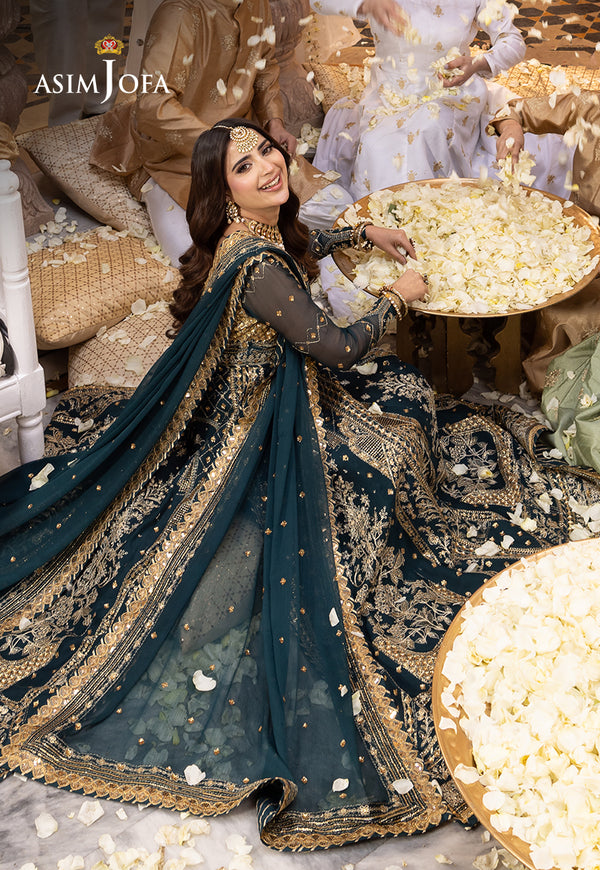 Asim Jofa | Shehnai Festive Collection | AJSH-18 - by - Libasekhas UK - Registered Vendor of : Asim Jofa - 100% Original Designer Dresss
