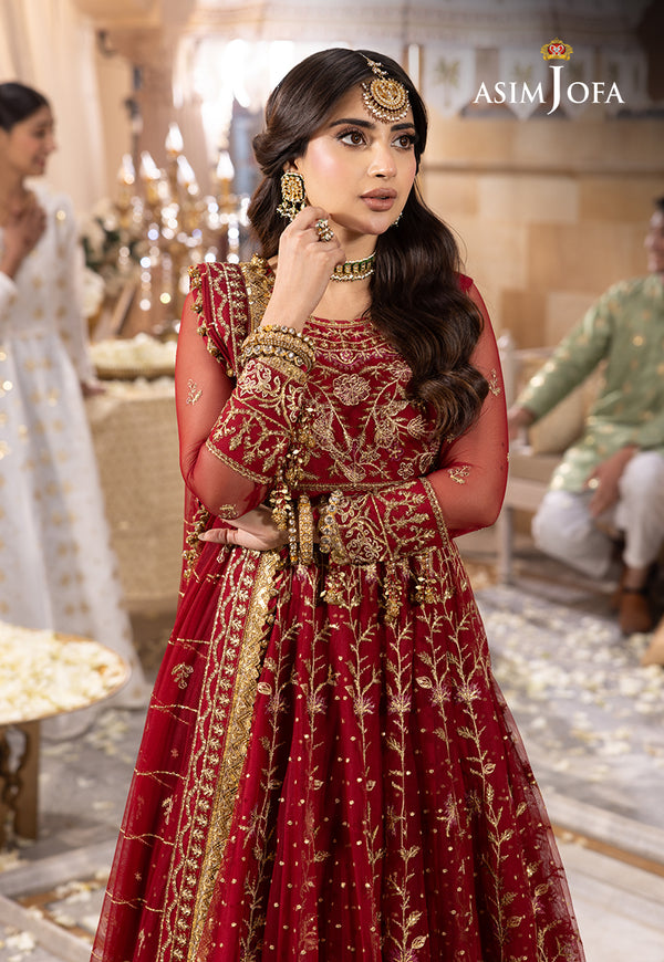 Asim Jofa | Shehnai Festive Collection | AJSH-06 - by - Libasekhas UK - Registered Vendor of : Asim Jofa - 100% Original Designer Dresss