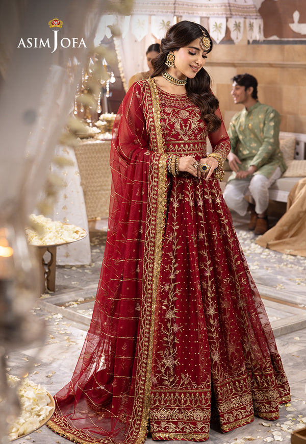 Asim Jofa | Shehnai Festive Collection | AJSH-06 - by - Libasekhas UK - Registered Vendor of : Asim Jofa - 100% Original Designer Dresss