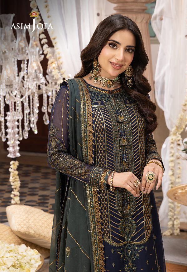 Asim Jofa | Shehnai Festive Collection | AJSH-12 - by - Libasekhas UK - Registered Vendor of : Asim Jofa - 100% Original Designer Dresss