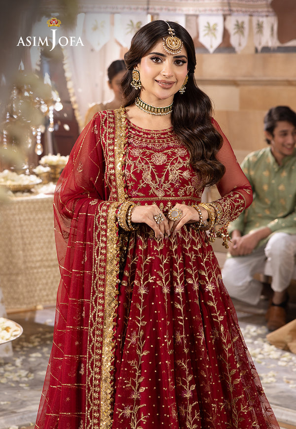 Asim Jofa | Shehnai Festive Collection | AJSH-06 - by - Libasekhas UK - Registered Vendor of : Asim Jofa - 100% Original Designer Dresss