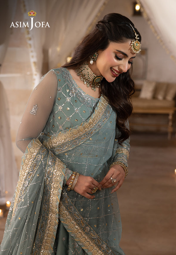 Asim Jofa | Shehnai Festive Collection | AJSH-14 - by - Libasekhas UK - Registered Vendor of : Asim Jofa - 100% Original Designer Dresss