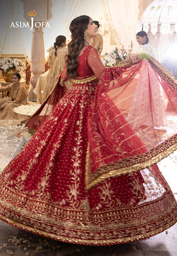 Asim Jofa | Shehnai Festive Collection | AJSH-06 - by - Libasekhas UK - Registered Vendor of : Asim Jofa - 100% Original Designer Dresss