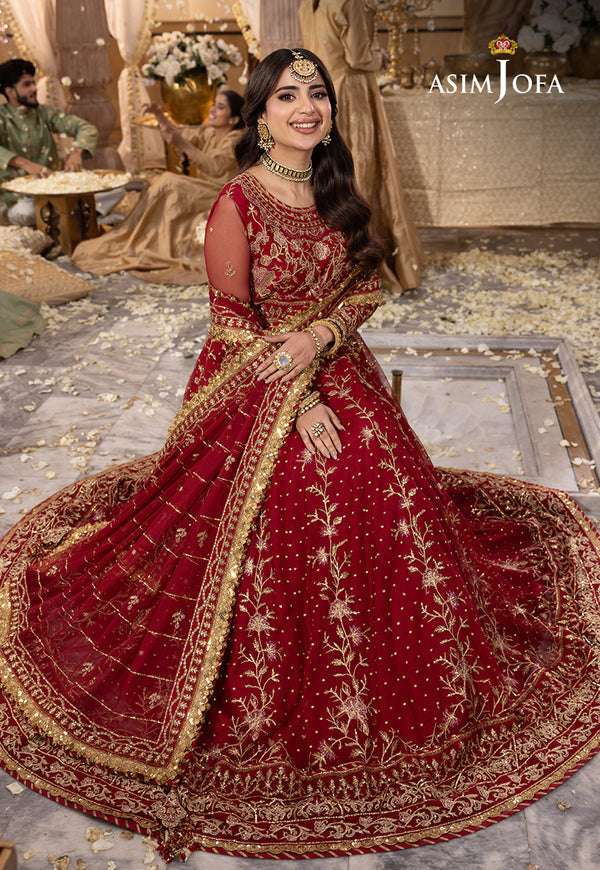 Asim Jofa | Shehnai Festive Collection | AJSH-06 - by - Libasekhas UK - Registered Vendor of : Asim Jofa - 100% Original Designer Dresss