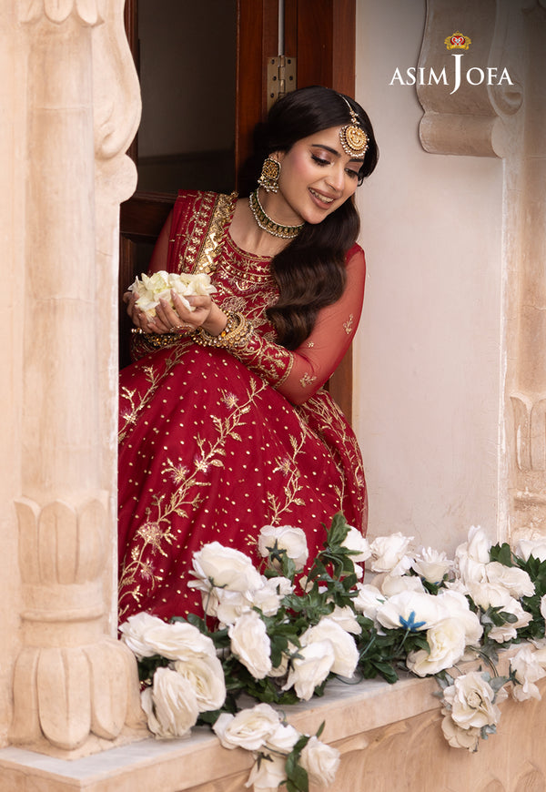 Asim Jofa | Shehnai Festive Collection | AJSH-06 - by - Libasekhas UK - Registered Vendor of : Asim Jofa - 100% Original Designer Dresss