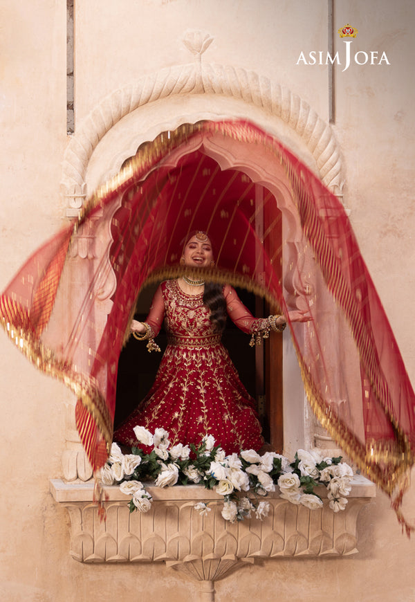 Asim Jofa | Shehnai Festive Collection | AJSH-06 - by - Libasekhas UK - Registered Vendor of : Asim Jofa - 100% Original Designer Dresss