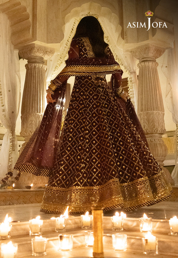Asim Jofa | Shehnai Festive Collection | AJSH-04 - by - Libasekhas UK - Registered Vendor of : Asim Jofa - 100% Original Designer Dresss