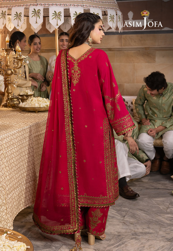 Asim Jofa | Shehnai Festive Collection | AJSH-09 - by - Libasekhas UK - Registered Vendor of : Asim Jofa - 100% Original Designer Dresss