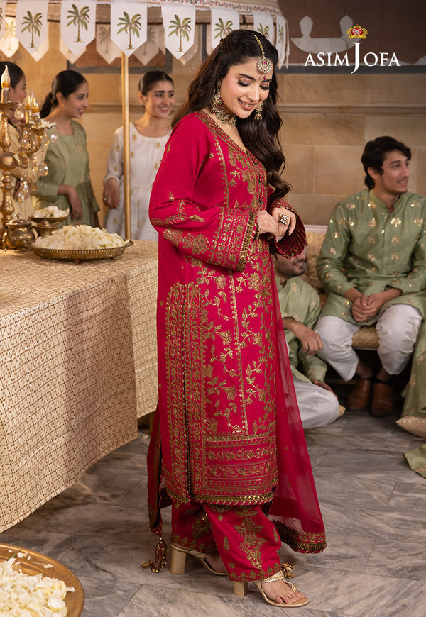 Asim Jofa | Shehnai Festive Collection | AJSH-09 - by - Libasekhas UK - Registered Vendor of : Asim Jofa - 100% Original Designer Dresss
