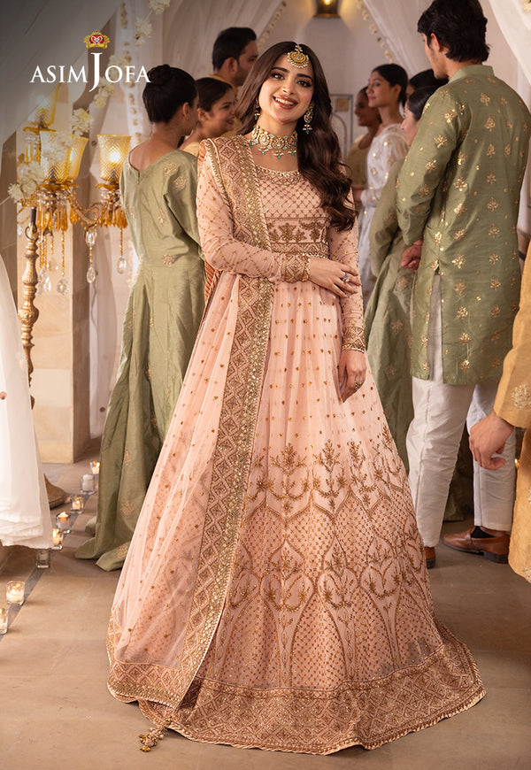 Asim Jofa | Shehnai Festive Collection | AJSH-15 - by - Libasekhas UK - Registered Vendor of : Asim Jofa - 100% Original Designer Dresss