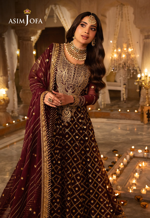 Asim Jofa | Shehnai Festive Collection | AJSH-04 - by - Libasekhas UK - Registered Vendor of : Asim Jofa - 100% Original Designer Dresss