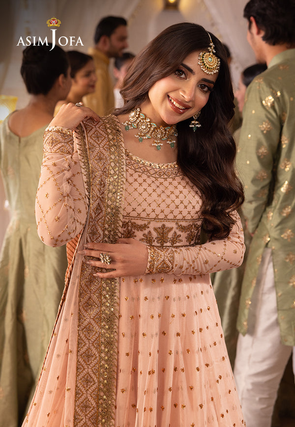 Asim Jofa | Shehnai Festive Collection | AJSH-15 - by - Libasekhas UK - Registered Vendor of : Asim Jofa - 100% Original Designer Dresss