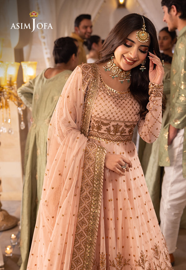 Asim Jofa | Shehnai Festive Collection | AJSH-15 - by - Libasekhas UK - Registered Vendor of : Asim Jofa - 100% Original Designer Dresss