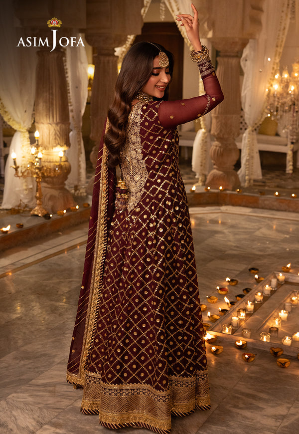 Asim Jofa | Shehnai Festive Collection | AJSH-04 - by - Libasekhas UK - Registered Vendor of : Asim Jofa - 100% Original Designer Dresss