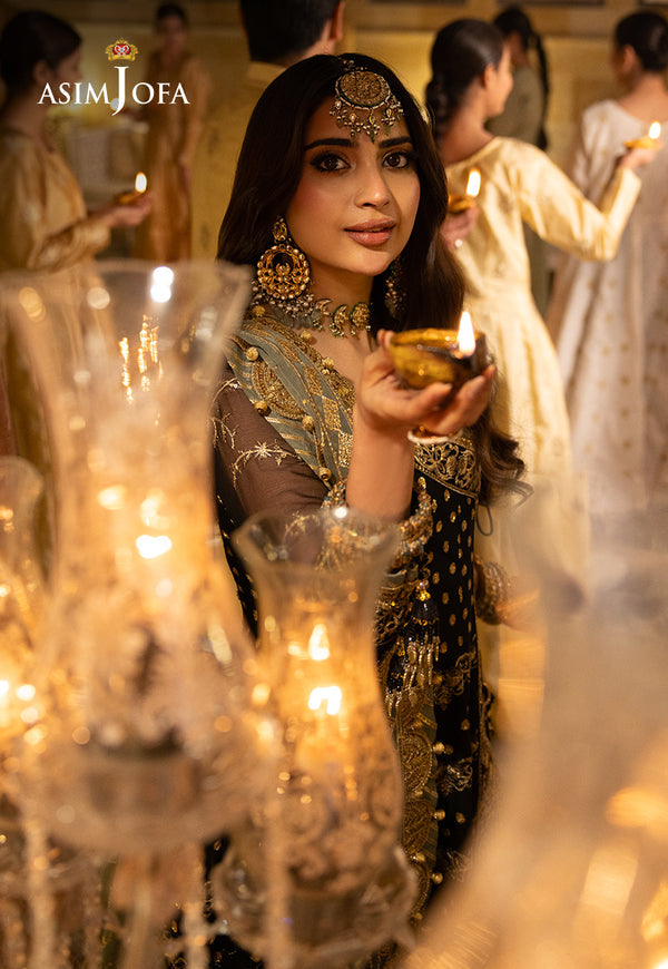 Asim Jofa | Shehnai Festive Collection | AJSH-08 - by - Libasekhas UK - Registered Vendor of : Asim Jofa - 100% Original Designer Dresss