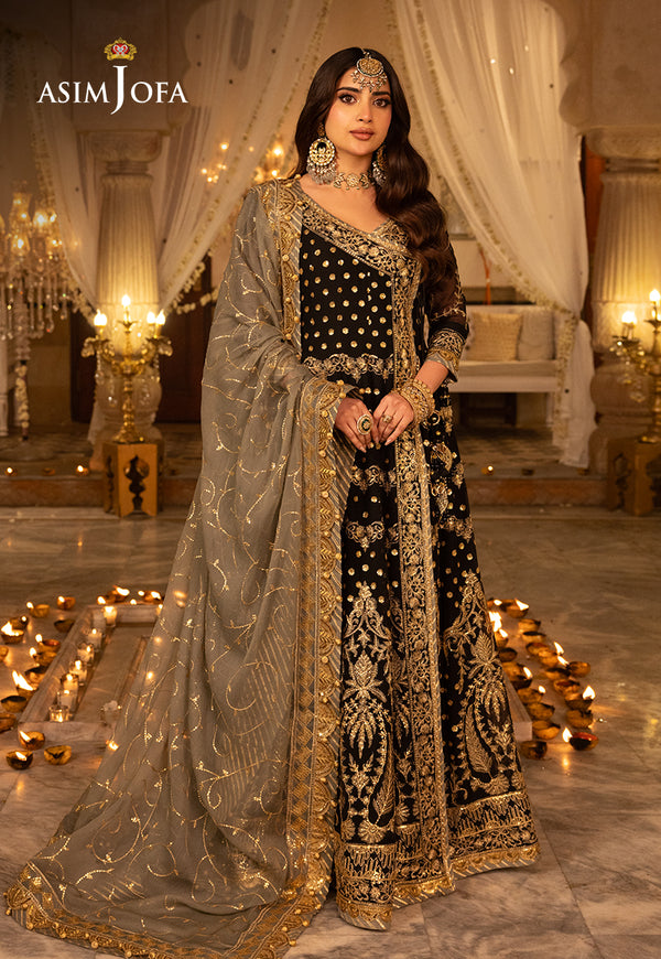 Asim Jofa | Shehnai Festive Collection | AJSH-08 - by - Libasekhas UK - Registered Vendor of : Asim Jofa - 100% Original Designer Dresss