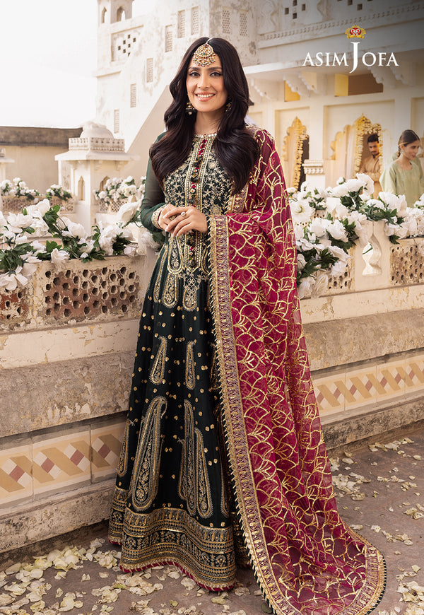 Asim Jofa | Shehnai Festive Collection | AJSH-11 - by - Libasekhas UK - Registered Vendor of : Asim Jofa - 100% Original Designer Dresss