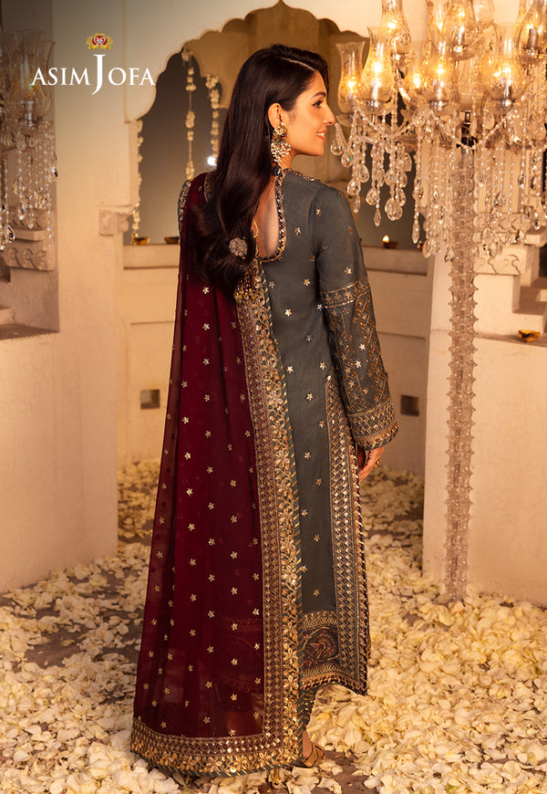 Asim Jofa | Shehnai Festive Collection | AJSH-07 - by - Libasekhas UK - Registered Vendor of : Asim Jofa - 100% Original Designer Dresss