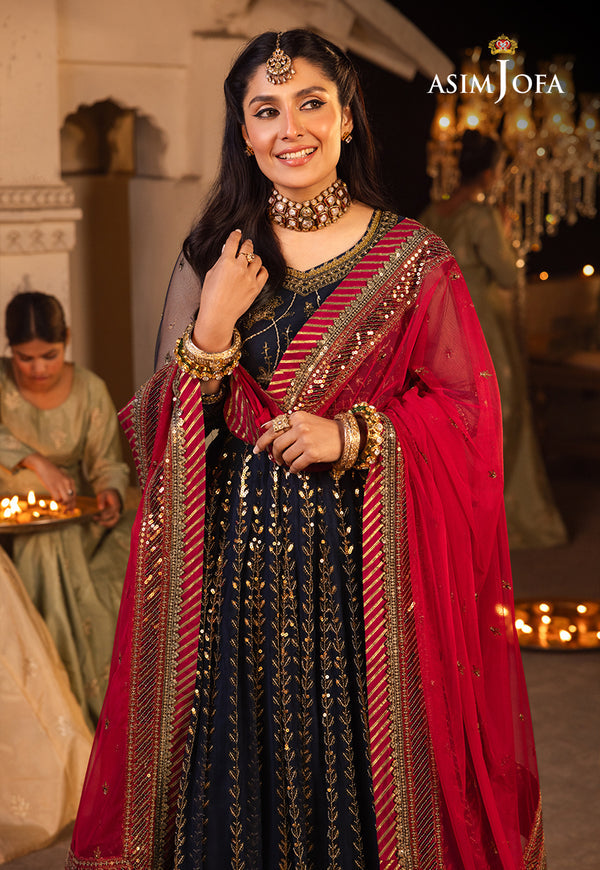 Asim Jofa | Shehnai Festive Collection | AJSH-10 - by - Libasekhas UK - Registered Vendor of : Asim Jofa - 100% Original Designer Dresss