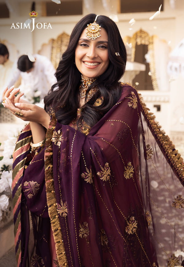 Asim Jofa | Shehnai Festive Collection | AJSH-13 - by - Libasekhas UK - Registered Vendor of : Asim Jofa - 100% Original Designer Dresss