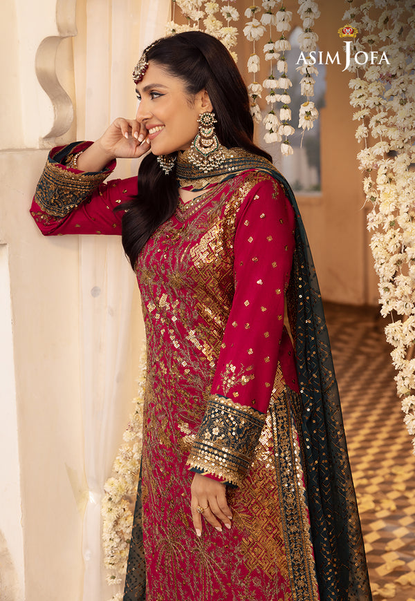 Asim Jofa | Shehnai Festive Collection | AJSH-19 - by - Libasekhas UK - Registered Vendor of : Asim Jofa - 100% Original Designer Dresss