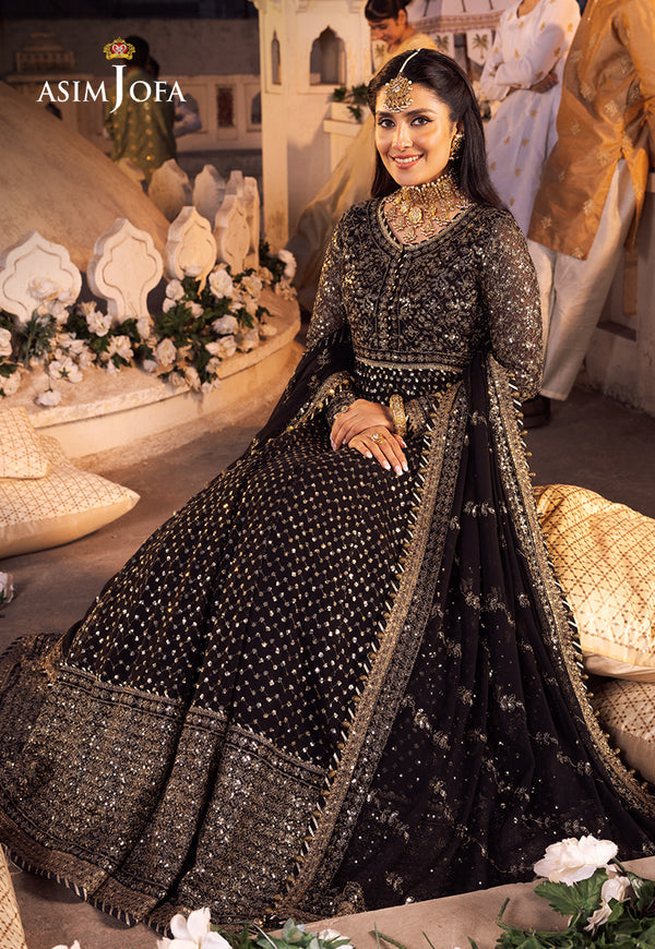 Asim Jofa | Shehnai Festive Collection | AJSH-01 - by - Libasekhas UK - Registered Vendor of : Asim Jofa - 100% Original Designer Dresss