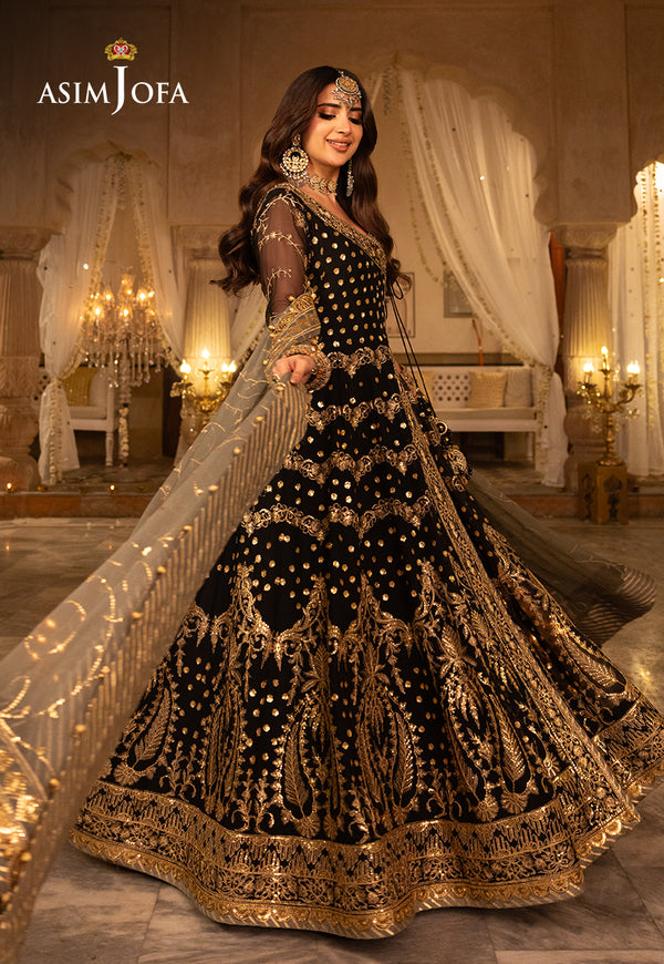 Asim Jofa | Shehnai Festive Collection | AJSH-05 - by - Libasekhas UK - Registered Vendor of : Asim Jofa - 100% Original Designer Dresss