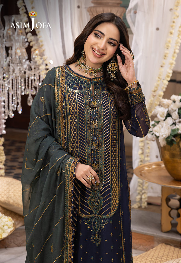 Asim Jofa | Shehnai Festive Collection | AJSH-12 - by - Libasekhas UK - Registered Vendor of : Asim Jofa - 100% Original Designer Dresss