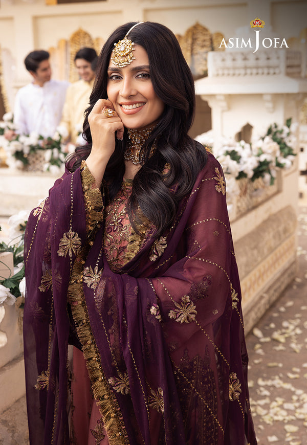 Asim Jofa | Shehnai Festive Collection | AJSH-13 - by - Libasekhas UK - Registered Vendor of : Asim Jofa - 100% Original Designer Dresss