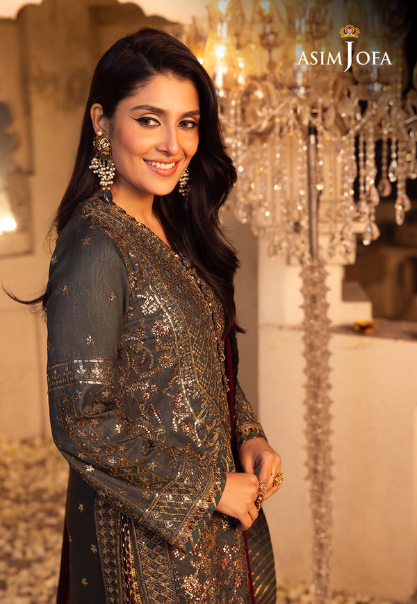 Asim Jofa | Shehnai Festive Collection | AJSH-07 - by - Libasekhas UK - Registered Vendor of : Asim Jofa - 100% Original Designer Dresss