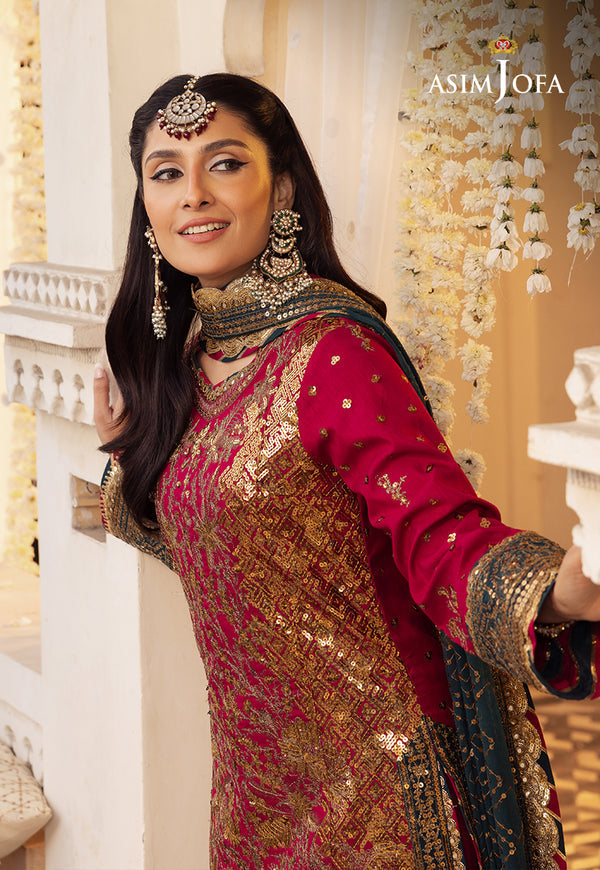 Asim Jofa | Shehnai Festive Collection | AJSH-19 - by - Libasekhas UK - Registered Vendor of : Asim Jofa - 100% Original Designer Dresss